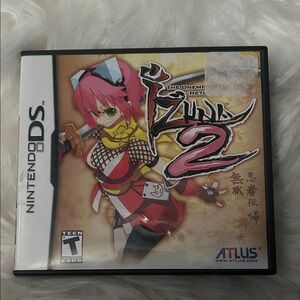 RARE Izuna 2 Nintendo DS Game with case, no manual. TESTED WORKS